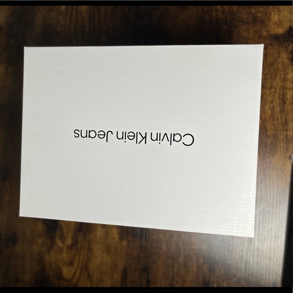 Calvin Klein Womens Sierra Knit Sneaker Shoes Gray Black Low Top Lace Up size 7 - Picture 3 of 10